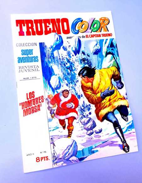 DE KIOSCO EL CAPITAN TRUENO COLOR 75 LOS HOMBRES MORSA 1273 GRAPA BRUGUERA