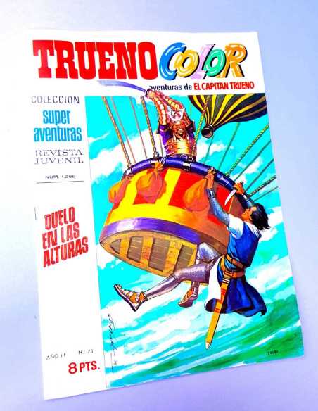 DE KIOSCO EL CAPITAN TRUENO COLOR 73 DUELO EN LAS ALTURAS 1269 GRAPA BRUGUERA