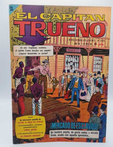 EXCELENTE ESTADO EL CAPITAN TRUENO 349 GRAPA BRUGUERA