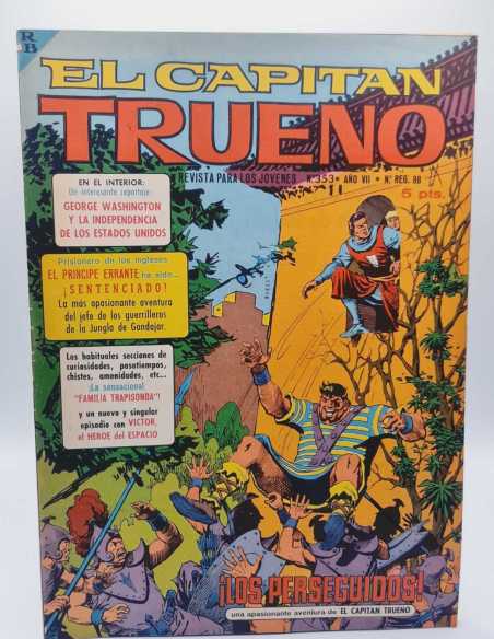 EXCELENTE ESTADO EL CAPITAN TRUENO 353 GRAPA BRUGUERA