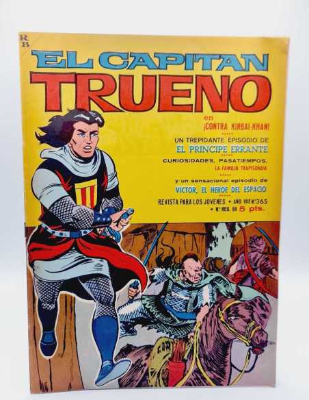 MUY BUEN ESTADO EL CAPITAN TRUENO 365 GRAPA BRUGUERA