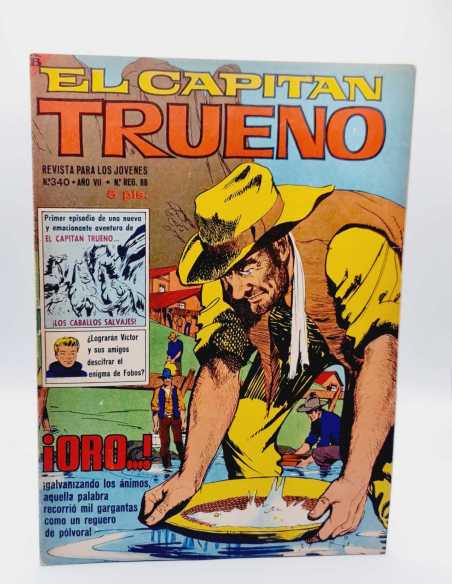 MUY BUEN ESTADO EL CAPITAN TRUENO 340 GRAPA BRUGUERA