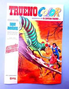 DE KIOSCO EL CAPITAN TRUENO COLOR 103 EXTRAÑO PROYECTIL...