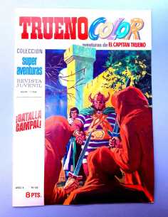 DE KIOSCO EL CAPITAN TRUENO COLOR 65 BATALLA CAMPAL 1253...