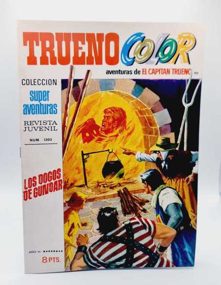 DE KIOSCO EL CAPITAN TRUENO COLOR 90 LOS DOGOS DE GUNDAR 1303 GRAPA BRUGUERA