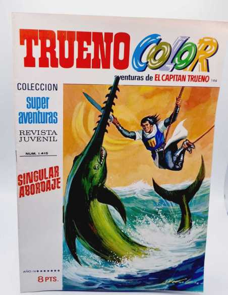 EXCELENTE ESTADO EL CAPITAN TRUENO COLOR 146 SINGULAR 1415 GRAPA BRUGUERA