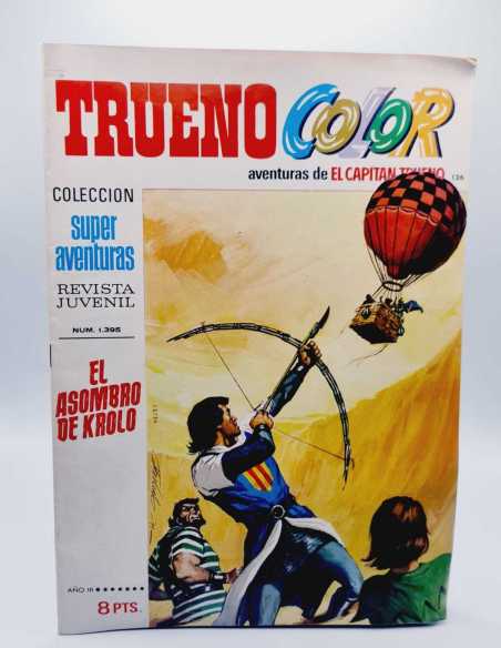 EXCELENTE ESTADO EL CAPITAN TRUENO COLOR 136 EL ASOMBRO DE KROLO 1395 GRAPA BRUGUERA