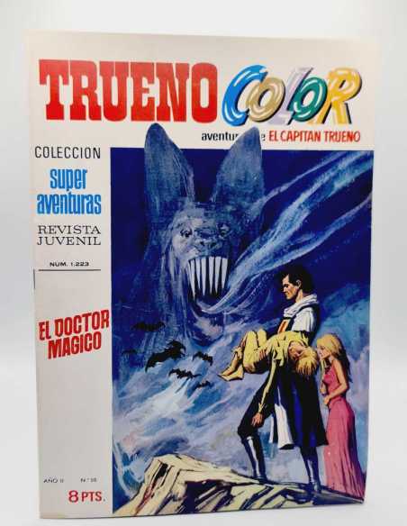 EXCELENTE ESTADO EL CAPITAN TRUENO COLOR 50 EL DOCTOR MAGICO 1223 GRAPA BRUGUERA