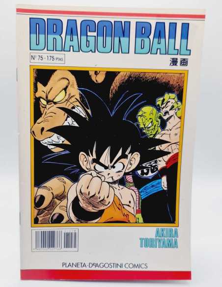 EXCELENTE ESTADO DRAGON BALL 75 SERIE BLANCA GRAPA PLANETA MANGA