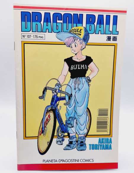 CASI EXCELENTE ESTADO DRAGON BALL 107 SERIE BLANCA GRAPA PLANETA MANGA