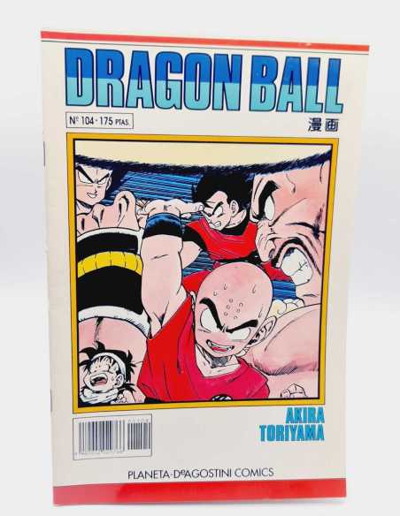 CASI EXCELENTE ESTADO DRAGON BALL 104 SERIE BLANCA GRAPA PLANETA MANGA