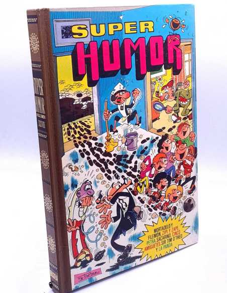 MUY BUEN ESTADO SUPER HUMOR 27 XXVII TERCERA EDICION MORTADELO Y FILEMON TAPA DURA BRUGUERA