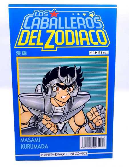 EXCELENTE ESTADO LOS CABALLEROS DEL ZODIACO 18 MANGA GRAPA PLANETA DEAGOSTINI