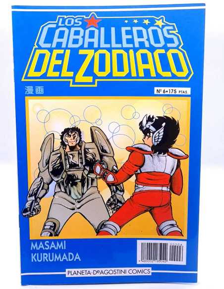 EXCELENTE ESTADO LOS CABALLEROS DEL ZODIACO 6 MANGA GRAPA PLANETA DEAGOSTINI