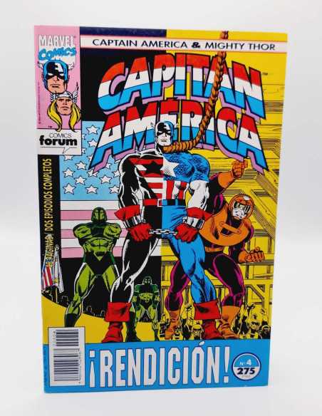 DE KIOSCO CAPITAN AMERICA Y THOR EL PODEROSO 4 VOL2 FORUM COMICS GRAPA