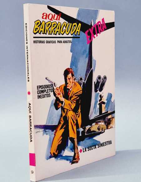 CASI EXCELENTE ESTADO AQUI BARRACUDA 9 LA SECTA SINIESTRA TACO EDICIONES VERTICE