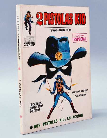 MUY BUEN ESTADO 2 PISTOLAS KID 1 EN ACCIÓN TACO MARVEL EDICIONES VERTICE