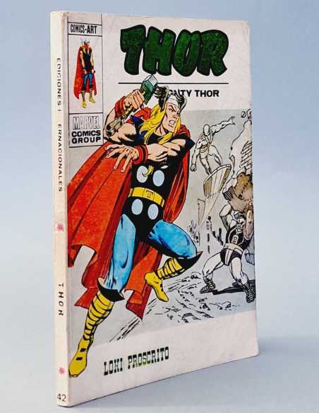 BUEN ESTADO THOR 42 LOKI PROSCRITO TACO EDICIONES MARVEL VERTICE
