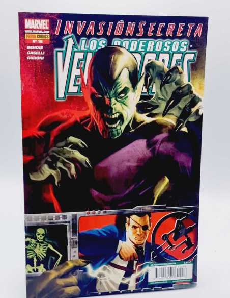 CASI EXCELENTE ESTADO LOS PODEROSOS VENGADORES 18 INVASION SECRETA PANINI COMICS GRAPA