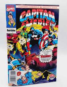 BUEN ESTADO CAPITAN AMERICA Y THOR EL PODEROSO 11 VOL2...
