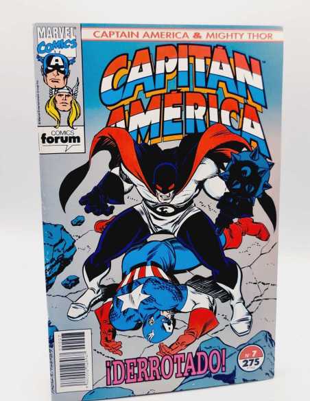MUY BUEN ESTADO CAPITAN AMERICA Y THOR EL PODEROSO 13 VOL2 FORUM COMICS GRAPA