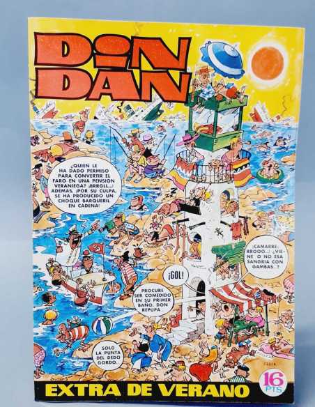 CASI EXCELENTE ESTADO DIN DAN EXTRA VERANO BRUGUERA GRAPA