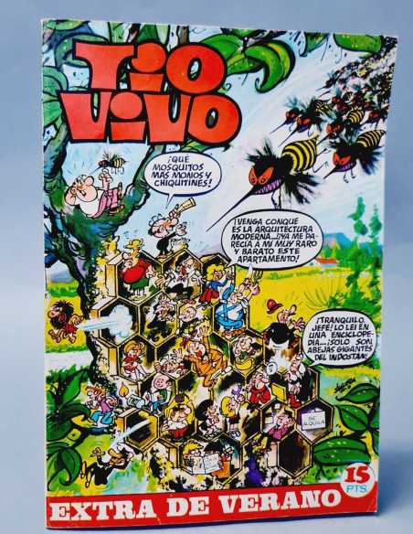 CASI EXCELENTE ESTADO SEGUNDA ÉPOCA TIO VIVO EXTRA DE VERANO BRUGUERA GRAPA