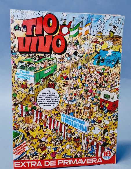 CASI EXCELENTE ESTADO TIO VIVO EXTRA DE PRIMAVERA BRUGUERA GRAPA