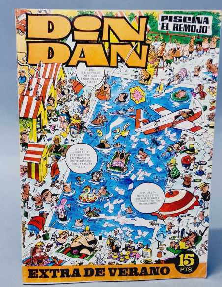 CASI EXCELENTE ESTADO DIN DAN PISCINA EL REMOJO EXTRA DE VERANO BRUGUERA GRAPA