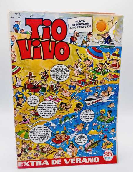 MUY BUEN ESTADO TIO VIVO EXTRA DE VERANO BRUGUERA GRAPA