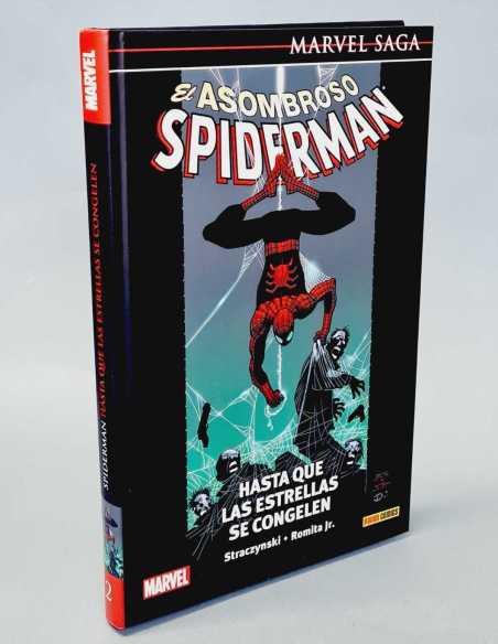 EXCELENTE ESTADO SPIDERMAN 2 HASTA QUE LAS ESTRELLAS SE CONGELEN PANINI TAPA DURA MARVEL SAGA