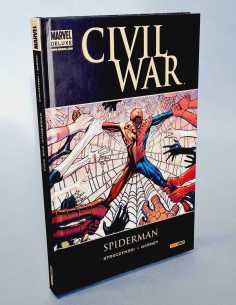 EXCELENTE ESTADO CIVIL WAR SPIDERMAN TAPA DURA MARVEL...