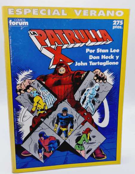 EXCELENTE ESTADO LA PATRULLA X ESPECIAL EXTRA VERANO 1990 FORUM COMICS GRAPA