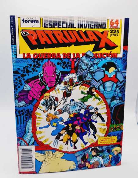 EXCELENTE ESTADO LA PATRULLA X ESPECIAL EXTRA INVIERNO LA GUERRA DE LA EVOLUCION FORUM COMICS GRAPA