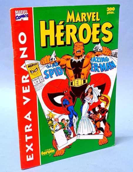CASI EXCELENTE ESTADO MARVEL HEROES ESPECIAL VERANO FORUM GRAPA EXTRA