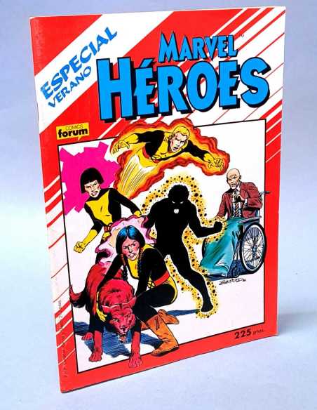 CASI EXCELENTE ESTADO MARVEL HEROES ESPECIAL VERANO FORUM GRAPA EXTRA