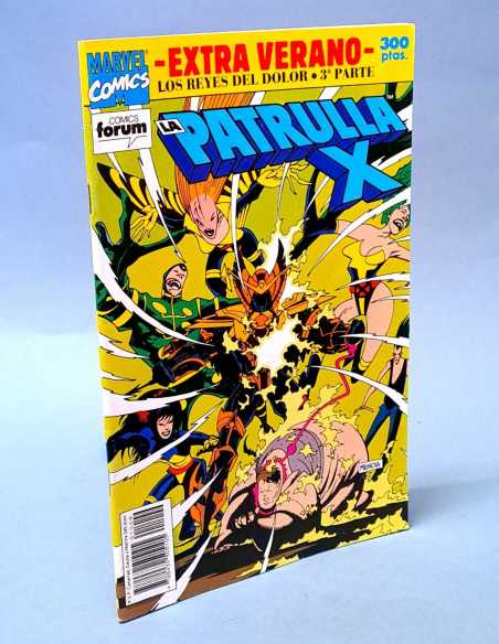 CASI EXCELENTE ESTADO LA PATRULLA X LOS REYES DEL DOLOR PARTE 3 EXTRA ESPECIAL VERANO FORUM GRAPA