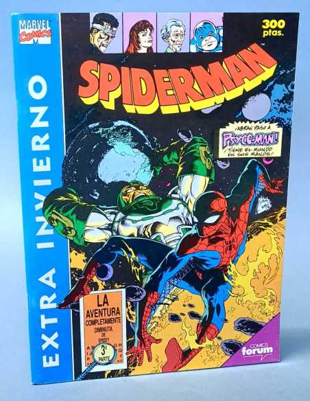 CASI EXCELENTE ESTADO SPIDERMAN ESPECIAL INVIERNO MARVEL FORUM GRAPA EXTRA SPIDER-MAN