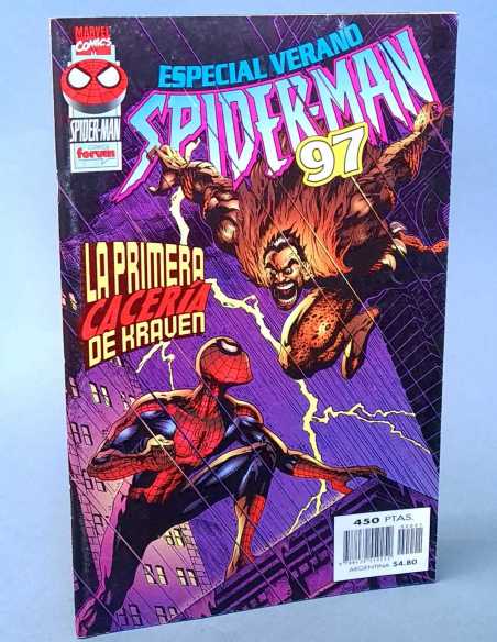CASI EXCELENTE ESTADO SPIDERMAN 97 ESPECIAL VERANO MARVEL FORUM GRAPA EXTRA SPIDER-MAN