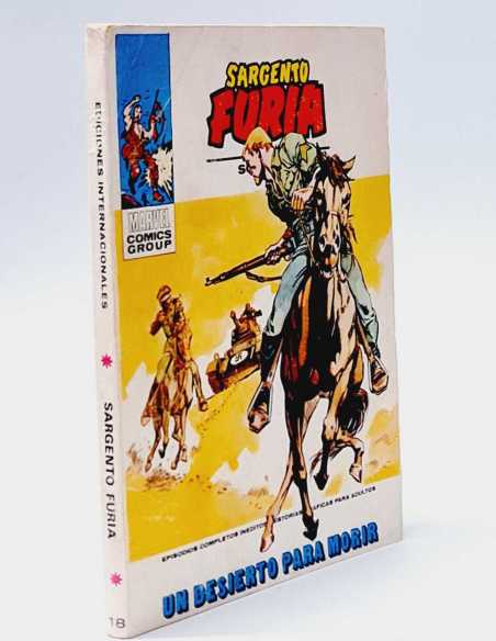 BUEN ESTADO SARGENTO FURIA 18 UN DESIERTO PARA MORIR VOL1 VOL.1 TACO EDICIONES MARVEL VERTICE
