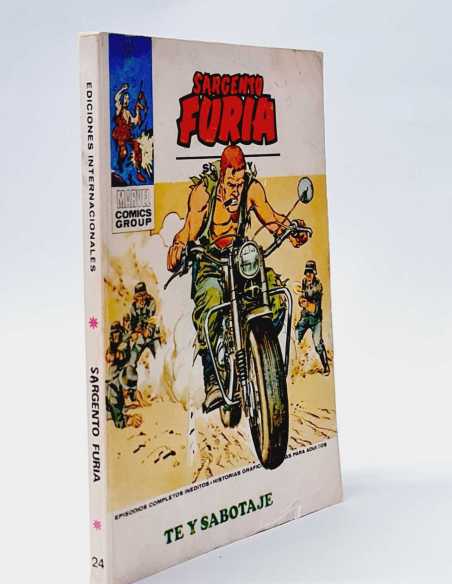 BUEN ESTADO SARGENTO FURIA 24 TE Y SABATAJE VOL1 VOL.1 TACO EDICIONES MARVEL VERTICE