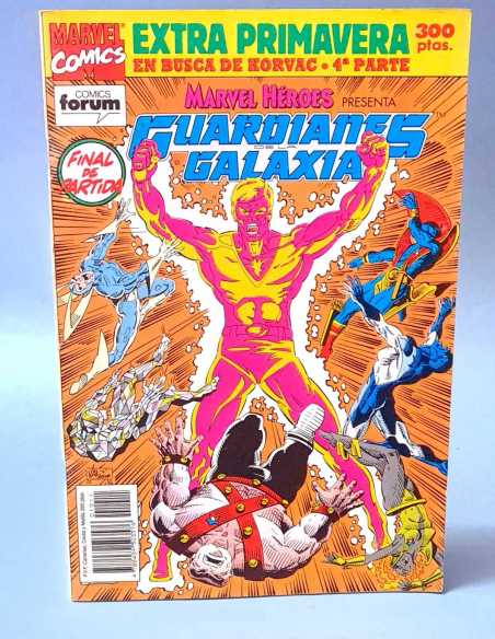 MUY BUEN ESTADO GUARDIANES DE LA GALAXIA BUSCA DE KORVAC ESPECIAL EXTRA PRIMAVERA FORUM GRAPA