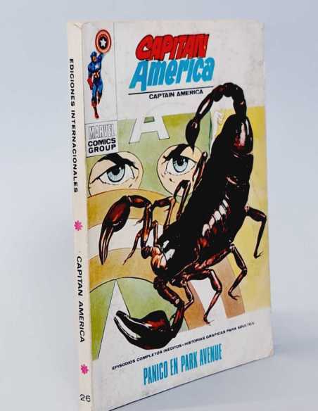 BUEN ESTADO CAPITAN AMERICA 26 PANICO EN PARK AVENUE VOL1 VOL.1 TACO EDICIONES MARVEL VERTICE