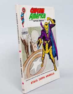 MUY BUEN ESTADO CAPITAN AMERICA 33 ATACA ZARPA AMARILLA...
