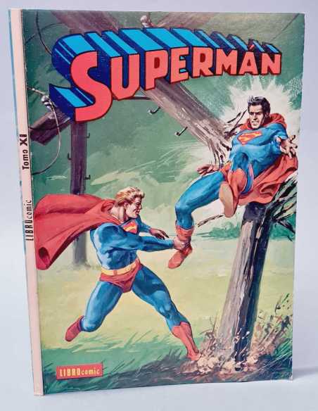 CASI EXCELENTE ESTADO SUPERMAN TOMO XI 11 LIBROCOMIC NOVARO TAPA BLANDA