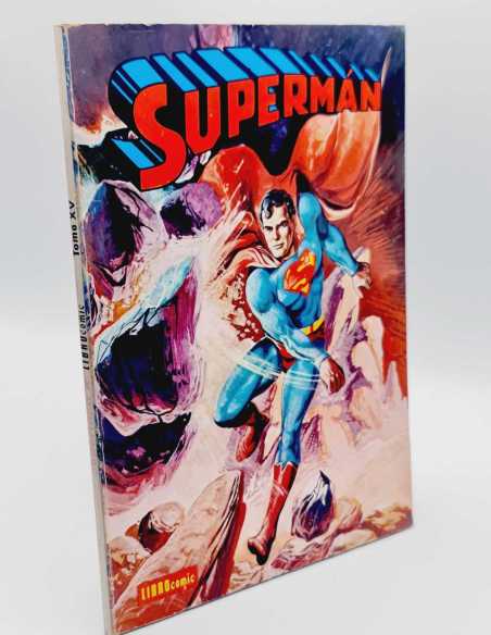 MUY BUEN ESTADO SUPERMAN TOMO XV 15 LIBROCOMIC NOVARO TAPA BLANDA