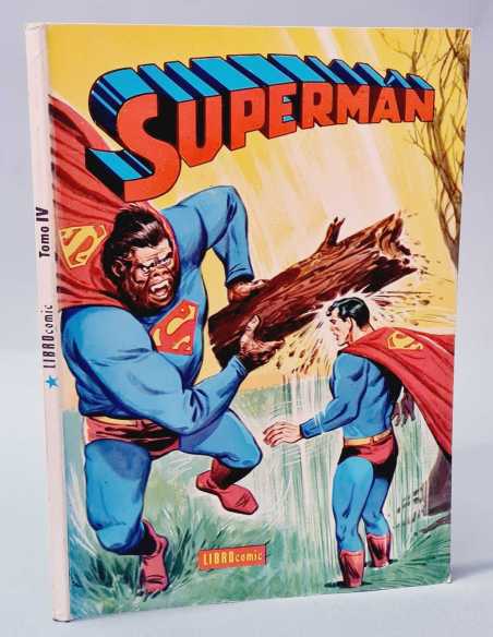 CASI EXCELENTE ESTADO SUPERMAN TOMO IV 4 LIBROCOMIC NOVARO TAPA BLANDA
