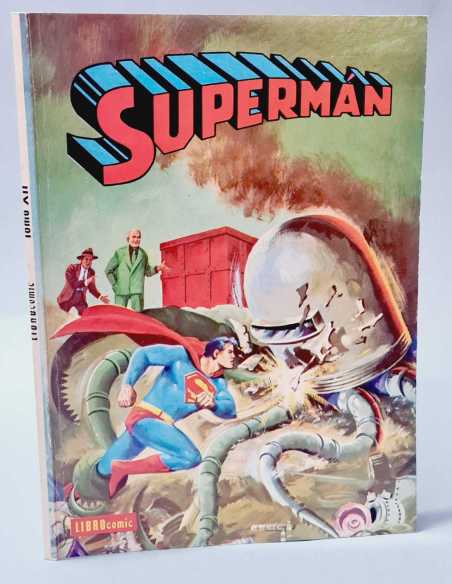 CASI EXCELENTE ESTADO SUPERMAN TOMO XII 12 LIBROCOMIC NOVARO TAPA BLANDA