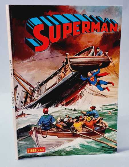 CASI EXCELENTE ESTADO SUPERMAN TOMO XXVIII 28 LIBROCOMIC NOVARO TAPA BLANDA