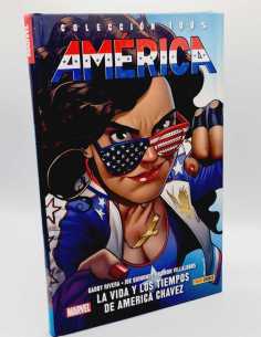 EXCELENTE ESTADO 100% MARVEL HC AMERICA 1 LA VIDA Y LOS...